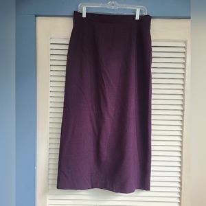 NWT long purple skirt size 16
